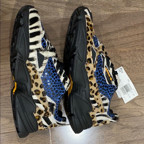 Adidas Women's Falcon Mixed Media Lace-Up Sneakers - Picture 5 of 8